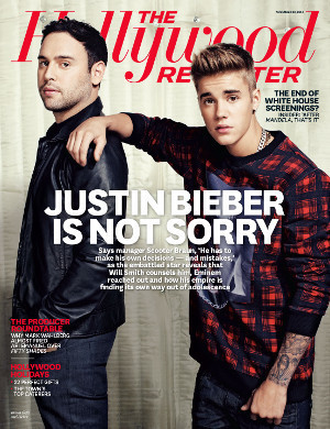 HOLLYWOOD REPORTER | THE magazine side cover Issue 42  2013