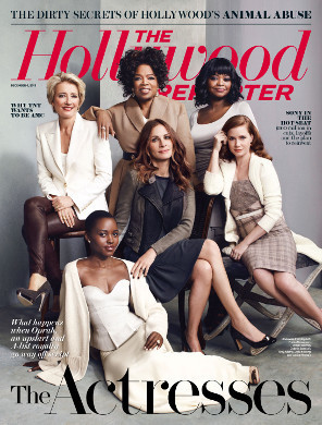 HOLLYWOOD REPORTER | THE magazine side cover Issue 43  2013