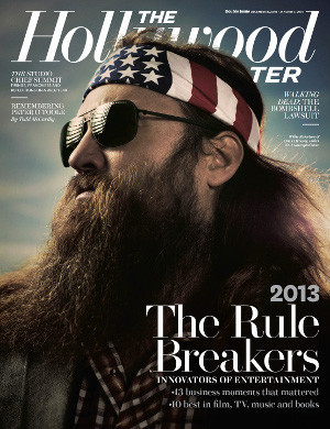 HOLLYWOOD REPORTER | THE magazine side cover Issue 46  2013