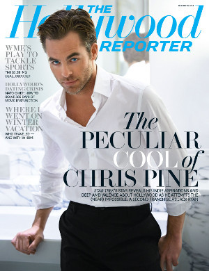 HOLLYWOOD REPORTER | THE magazine side cover Issue 1 10 January 2014