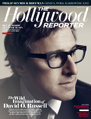 HOLLYWOOD REPORTER | THE magazine side cover Issue 6 14 February 2014