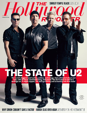 HOLLYWOOD REPORTER | THE magazine side cover Issue 7 21 February 2014