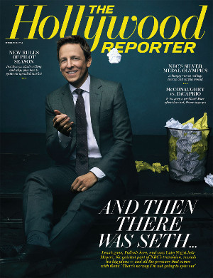 HOLLYWOOD REPORTER | THE magazine side cover Issue 8 28 February 2014