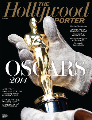 HOLLYWOOD REPORTER | THE magazine side cover Issue 9 7 March 2014
