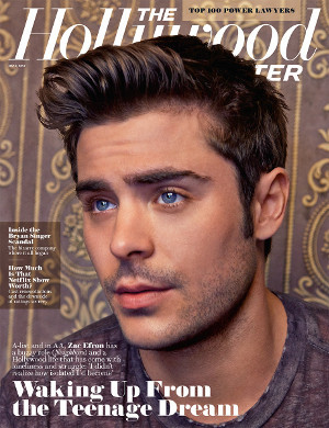 HOLLYWOOD REPORTER | THE magazine side cover Issue 16  2014