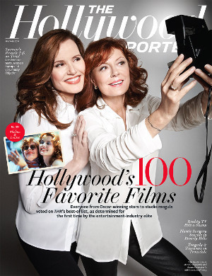HOLLYWOOD REPORTER | THE magazine side cover Issue 24  2014