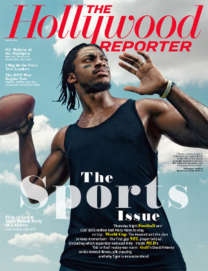 HOLLYWOOD REPORTER | THE magazine side cover Issue 25  2014