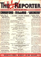 HOLLYWOOD REPORTER | THE magazine side cover 8 March 1946