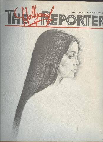 HOLLYWOOD REPORTER | THE magazine side cover November 1969