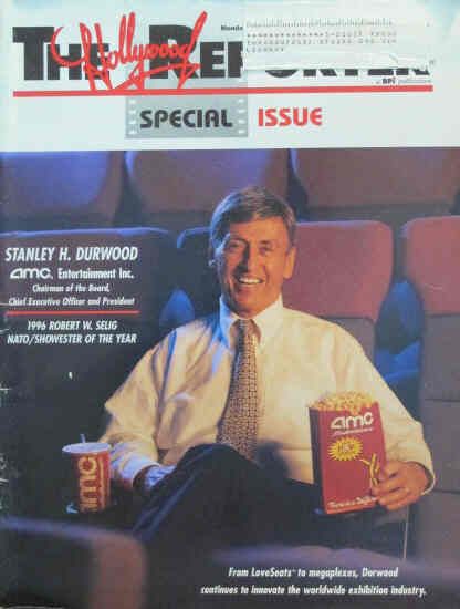 HOLLYWOOD REPORTER | THE magazine side cover 4 March 1996
