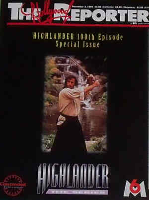 HOLLYWOOD REPORTER | THE magazine side cover 3 December 1996