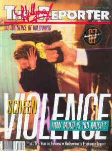 HOLLYWOOD REPORTER | THE magazine side cover November 1997