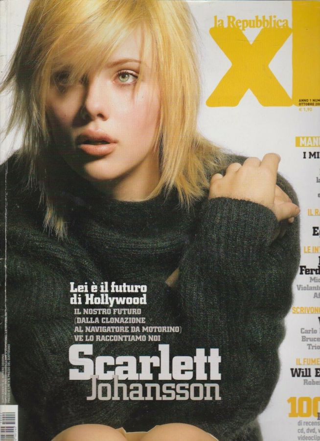 REPUBBLICA XL |LA magazine side cover Issue 2  October 2005