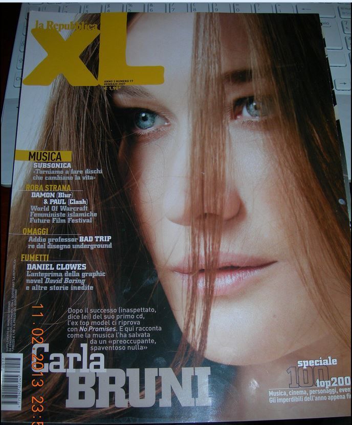 REPUBBLICA XL |LA magazine side cover Issue 17 January 2007