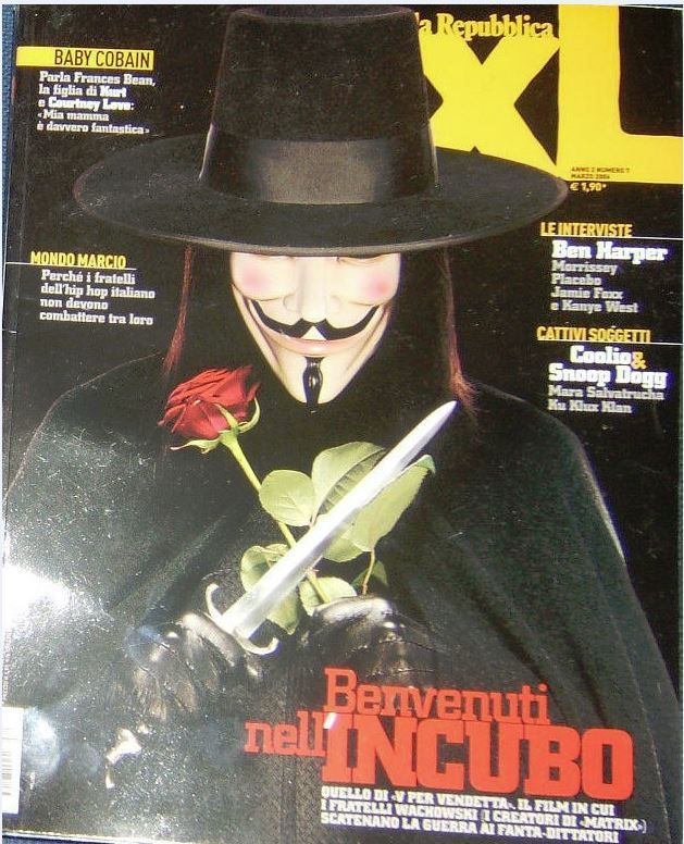 REPUBBLICA XL |LA magazine side cover Issue 7 March 2006