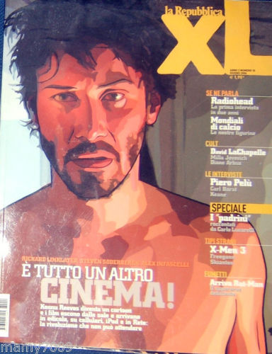 REPUBBLICA XL |LA magazine side cover Issue 10 June 2006
