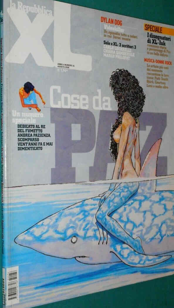REPUBBLICA XL |LA magazine side cover Issue 36  October 2008