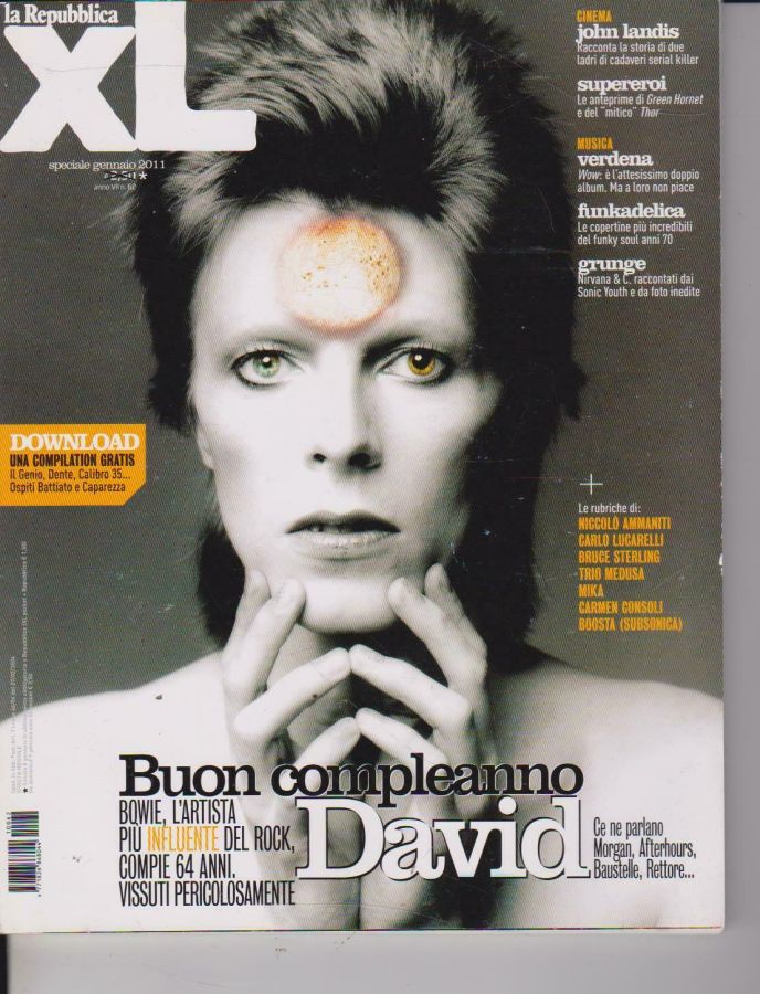 REPUBBLICA XL |LA magazine side cover Issue 62  January 2011