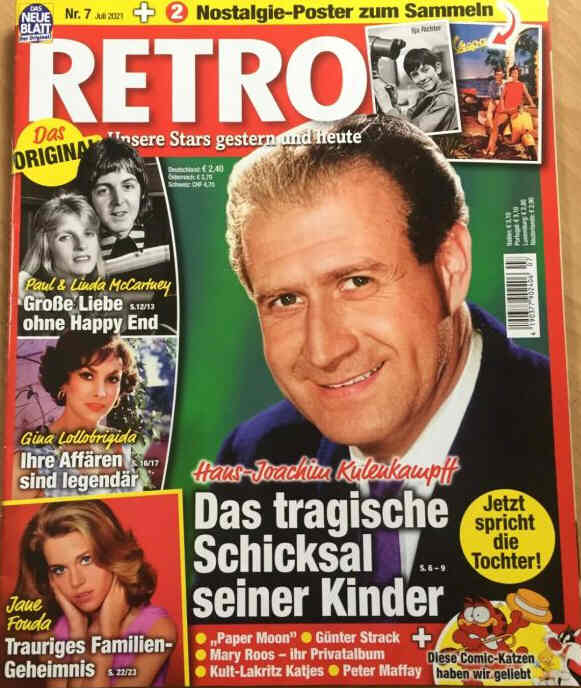 RETRO magazine side cover  July 2021