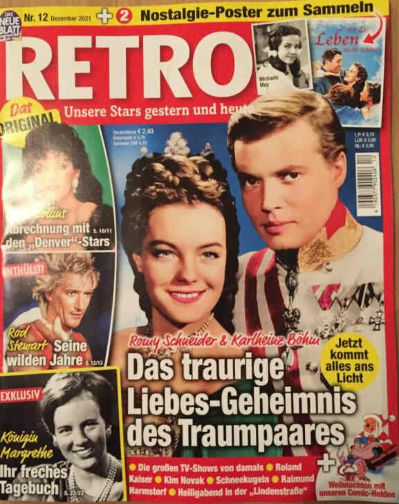 RETRO magazine cover  December 2021