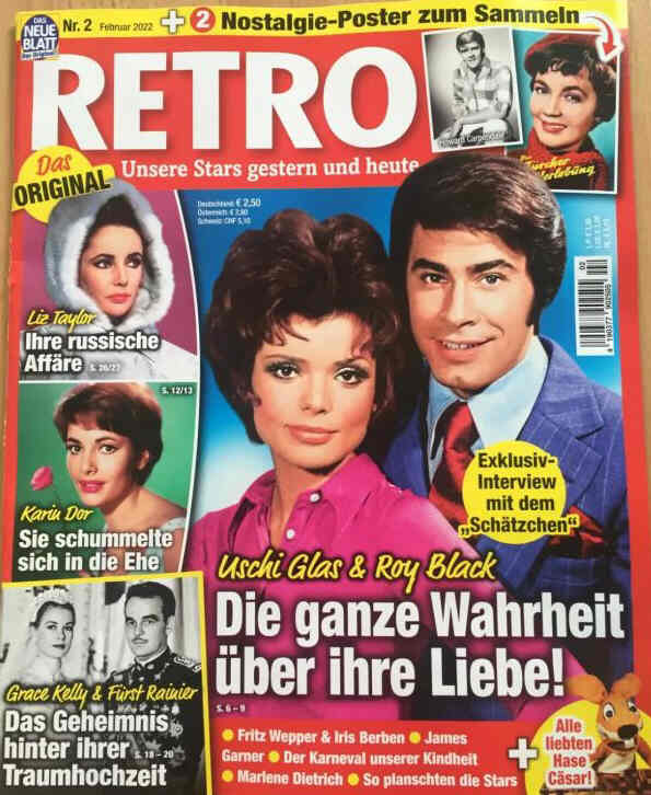 RETRO magazine side cover  February 2022