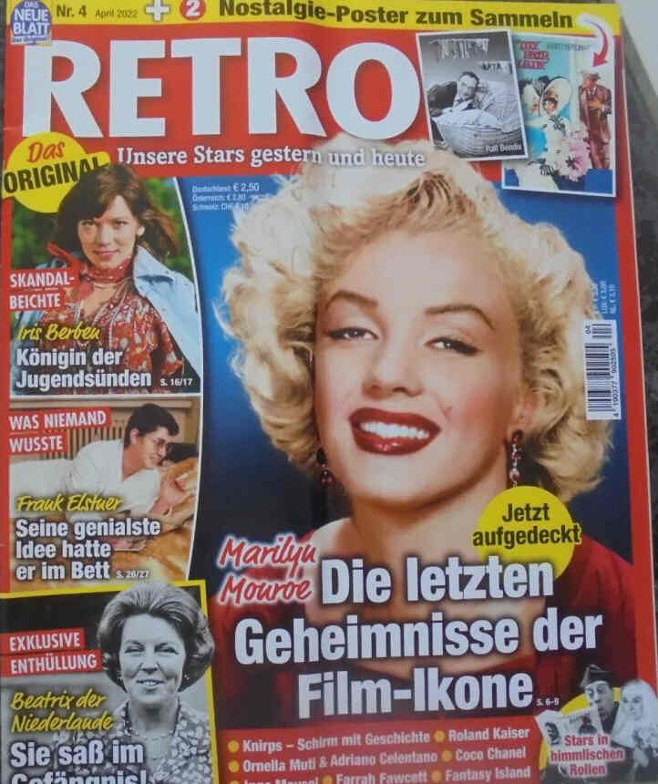 RETRO magazine side cover  April 2022