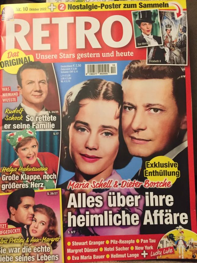 RETRO magazine cover  October 2022
