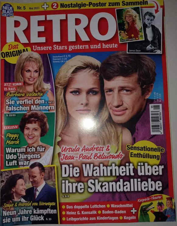 RETRO magazine side cover  May 2023
