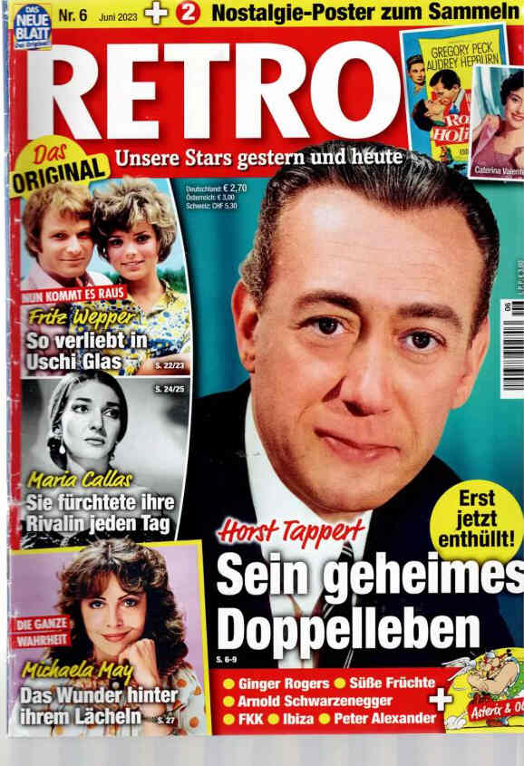RETRO magazine side cover  June 2023
