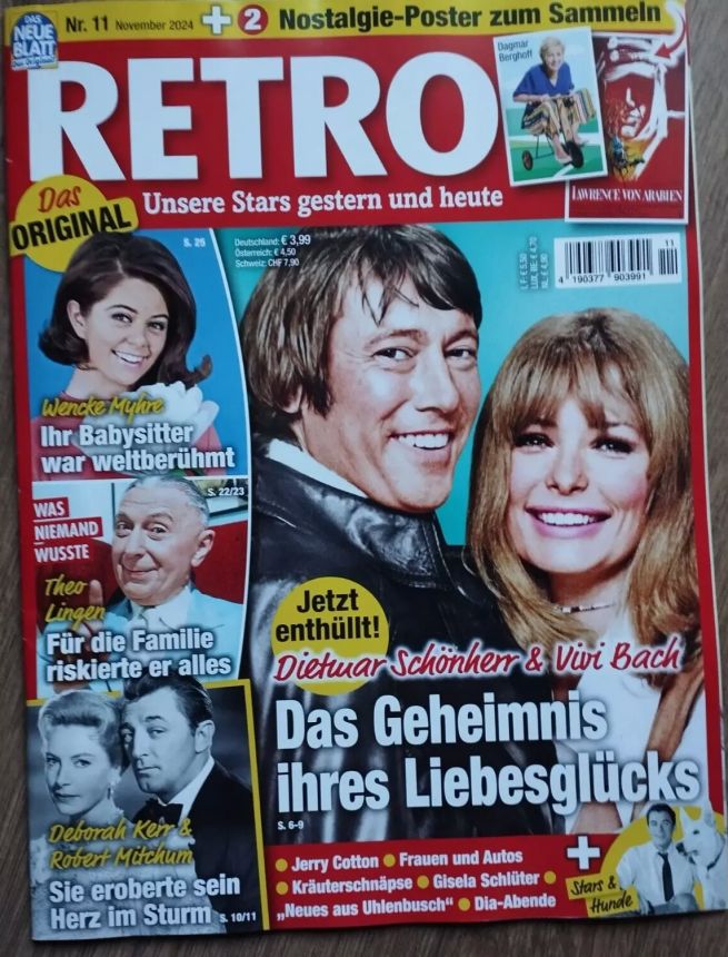 RETRO magazine side cover  November 2024