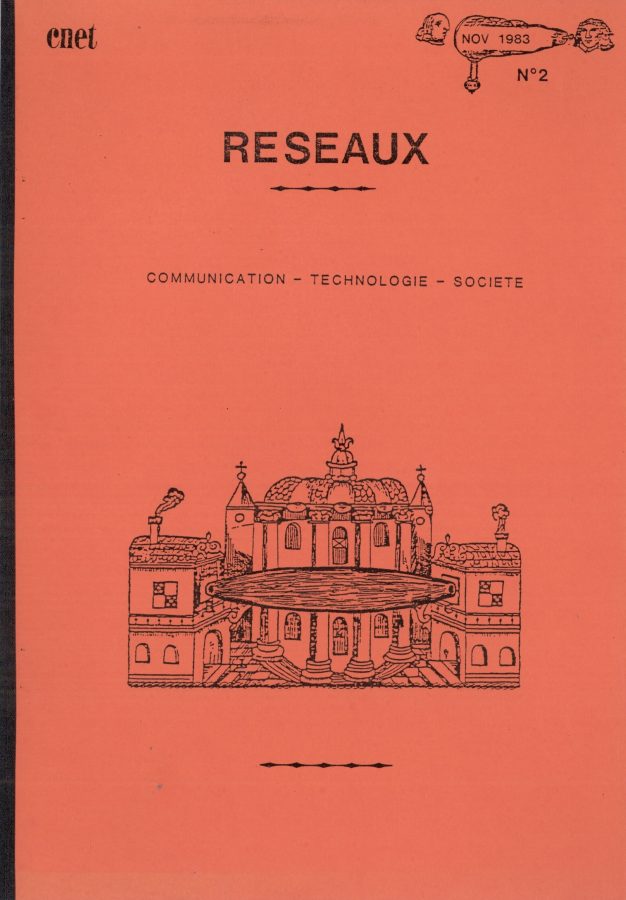 RESEAUX magazine side cover Issue 2 November 1983
