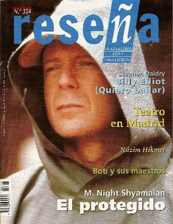 RESENA magazine side cover Issue 324 February 2001