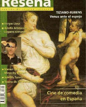 RESENA magazine side cover Issue 343 November 2002
