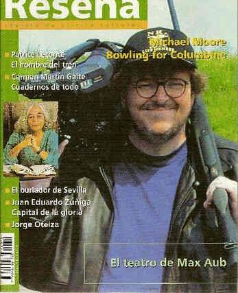 RESENA magazine side cover Issue 349 May 2003