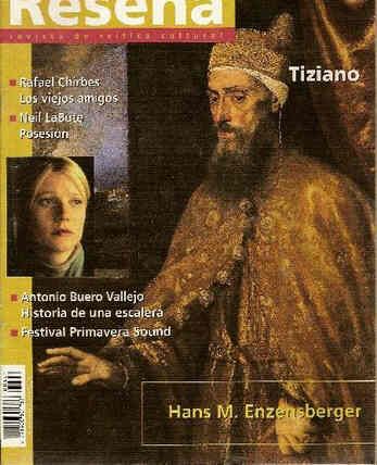 RESENA magazine side cover Issue 351 July/August 2003