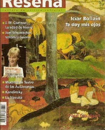 RESENA magazine side cover Issue 354 November 2003