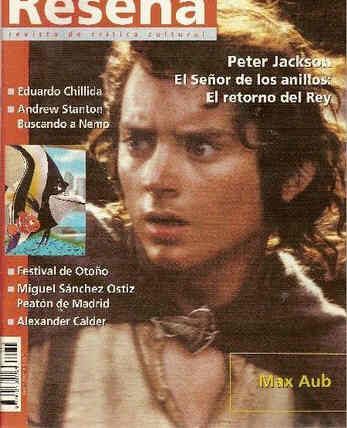 RESENA magazine side cover Issue 356 January 2004