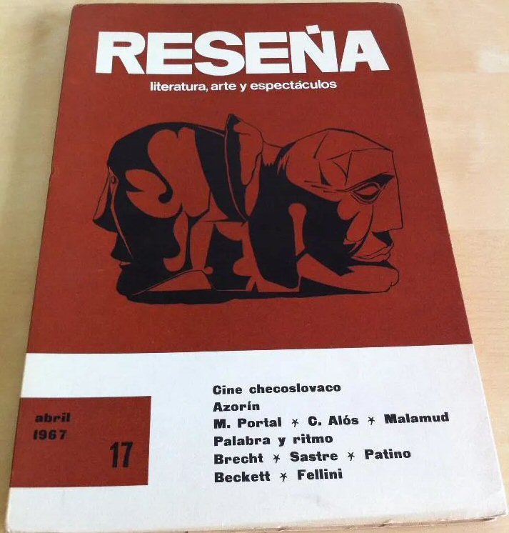 RESENA magazine side cover Issue 17  April 1967