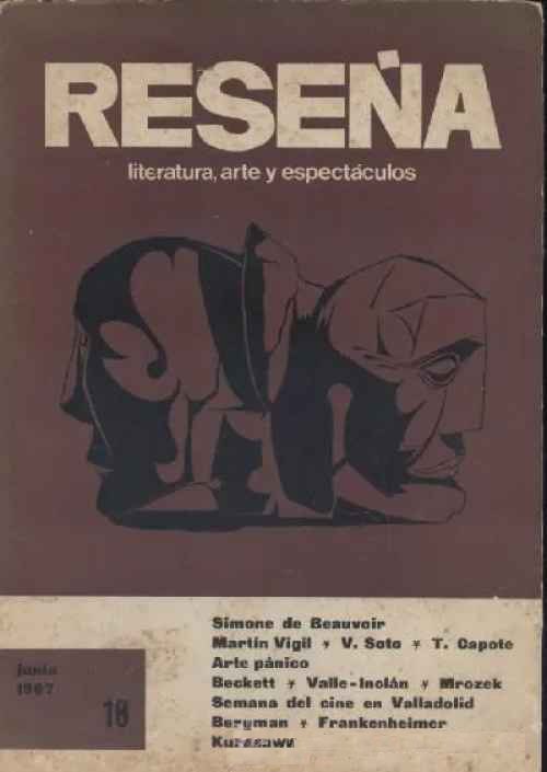 RESENA magazine side cover Issue 18  June 1967