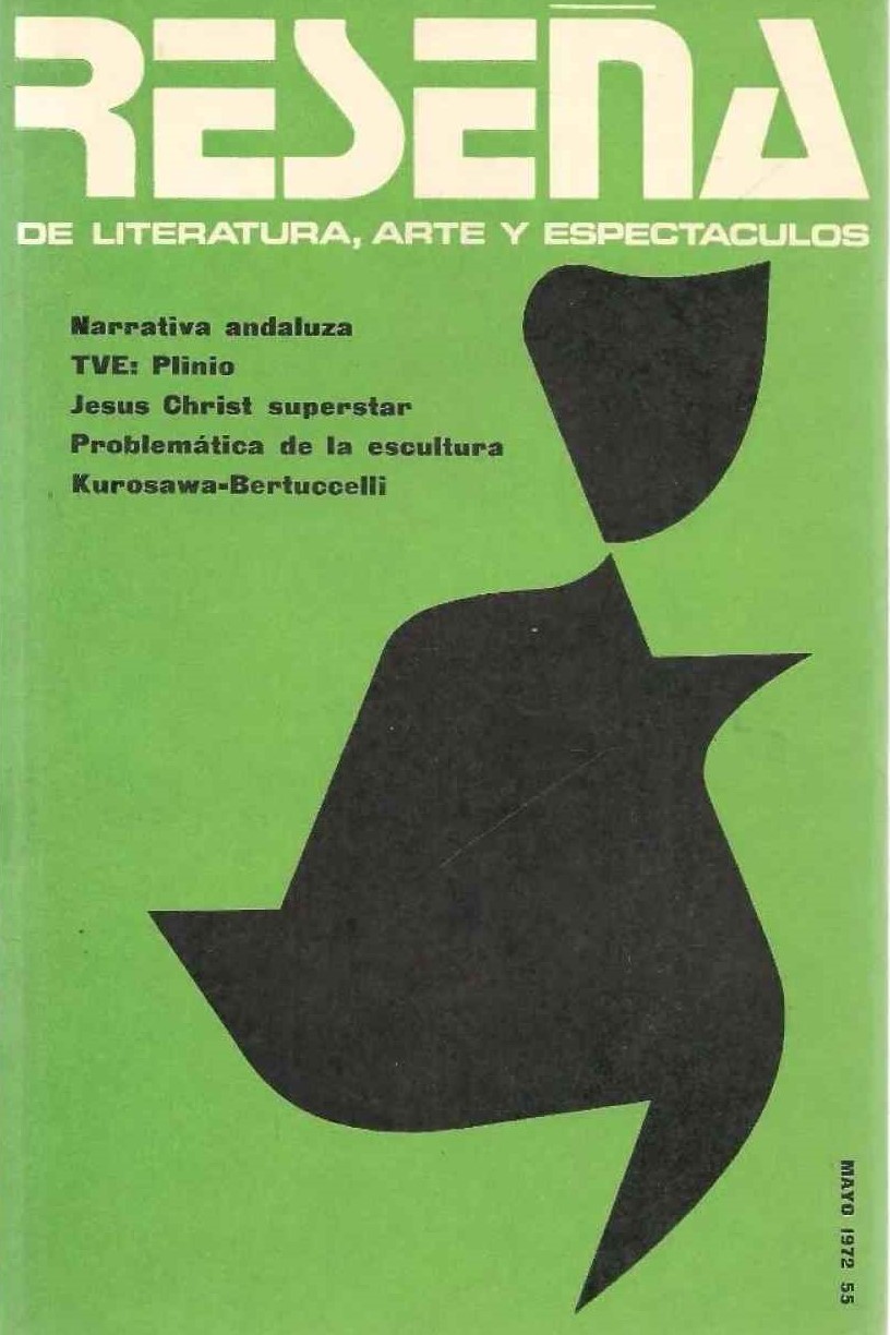 RESENA magazine side cover Issue 55  May 1972