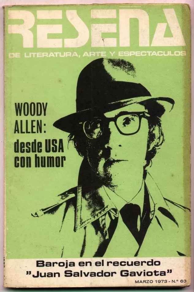 RESENA magazine side cover Issue 63  March 1973