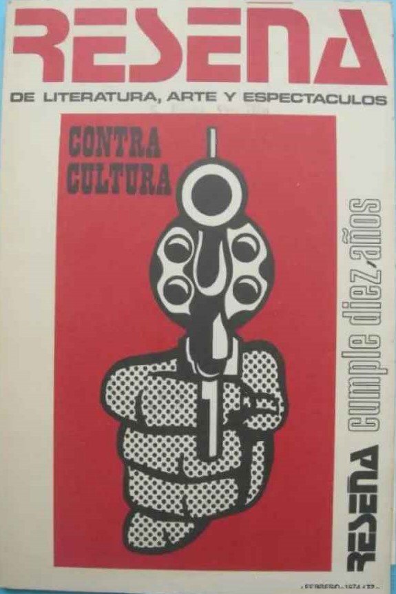 RESENA magazine side cover Issue 72   1974