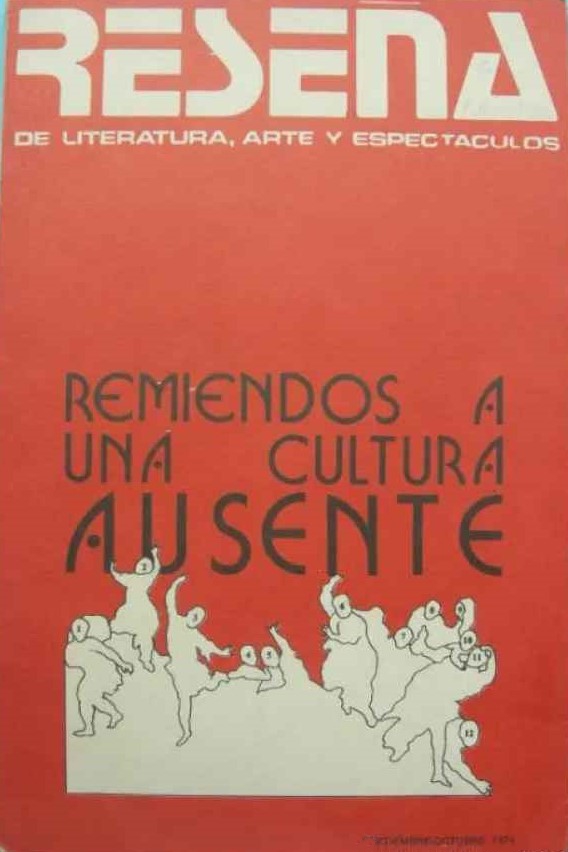 RESENA magazine side cover Issue 78   1974