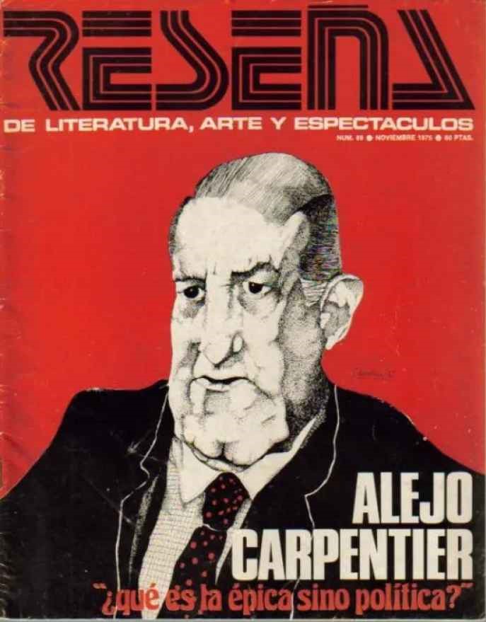 RESENA magazine side cover Issue 89  November 1975