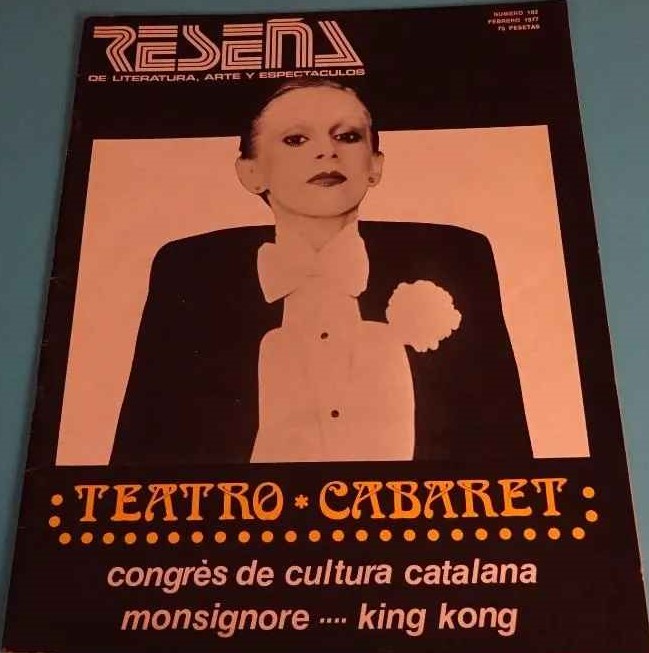 RESENA magazine side cover Issue 102  February 1977