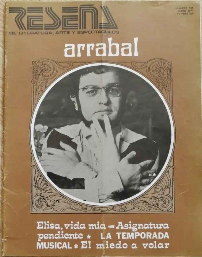 RESENA magazine side cover Issue 106  June 1977