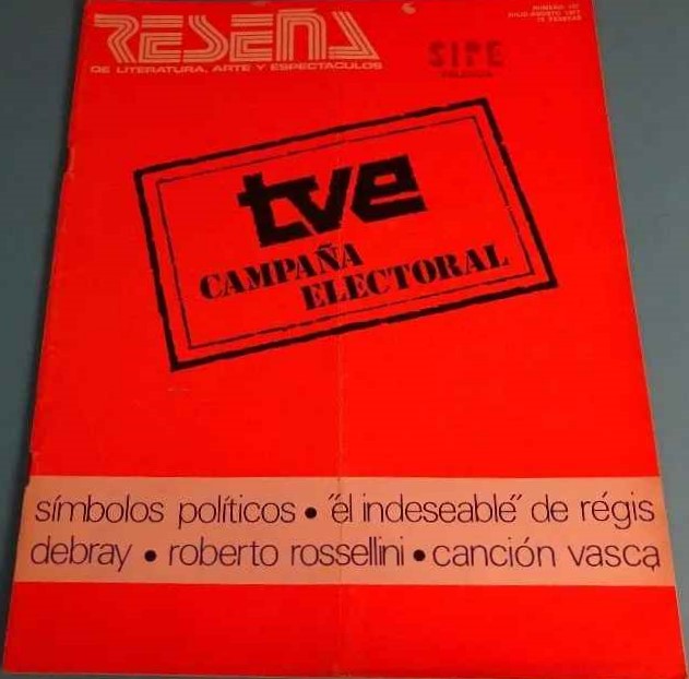 RESENA magazine side cover Issue 107   1977
