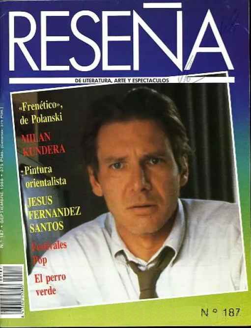 RESENA magazine side cover Issue 187  September 1988
