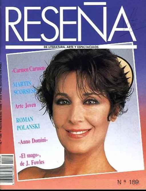 RESENA magazine side cover Issue 189  November 1989