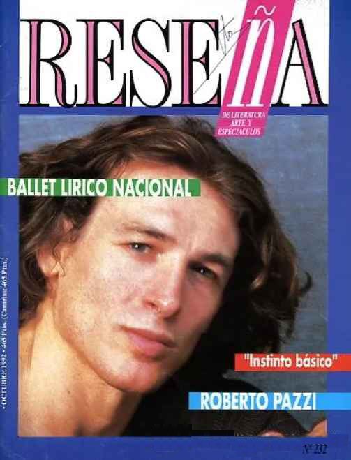 RESENA magazine side cover Issue 232  October 1992